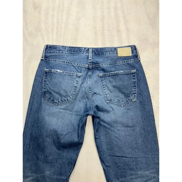 AG Adriano Goldschmied The Ex Boyfriend Slim Jeans Distressed Women's Size 29 - Picture 12 of 13